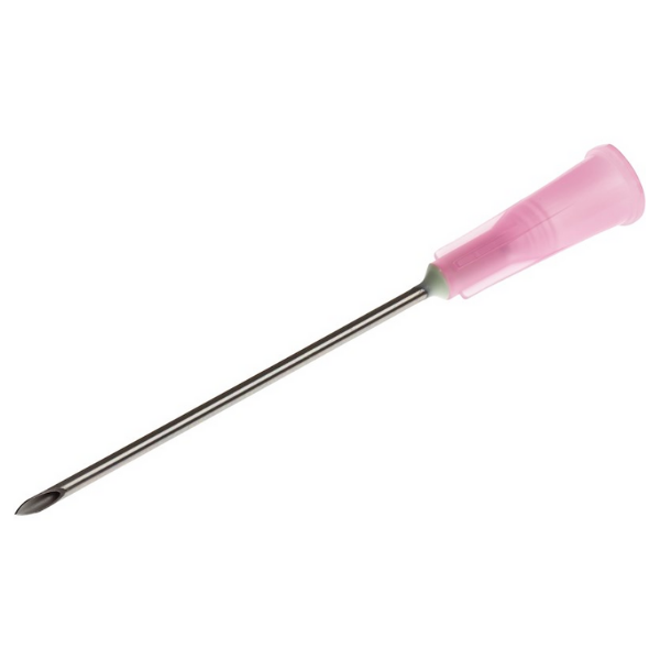 Spuit 5 ml met roze (18G) optreknaald 1,2 x 40mm