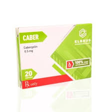 Cabergoline 0,5 mg 50 tabletten